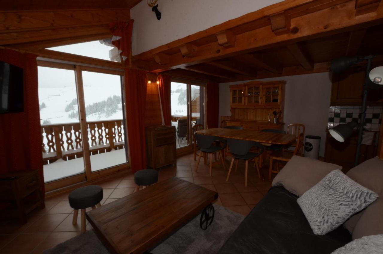 Chalet A, Village Des Lapons Les Saisies, 3 Chambres Et 1 Espace Nuit Mezzanine エクステリア 写真